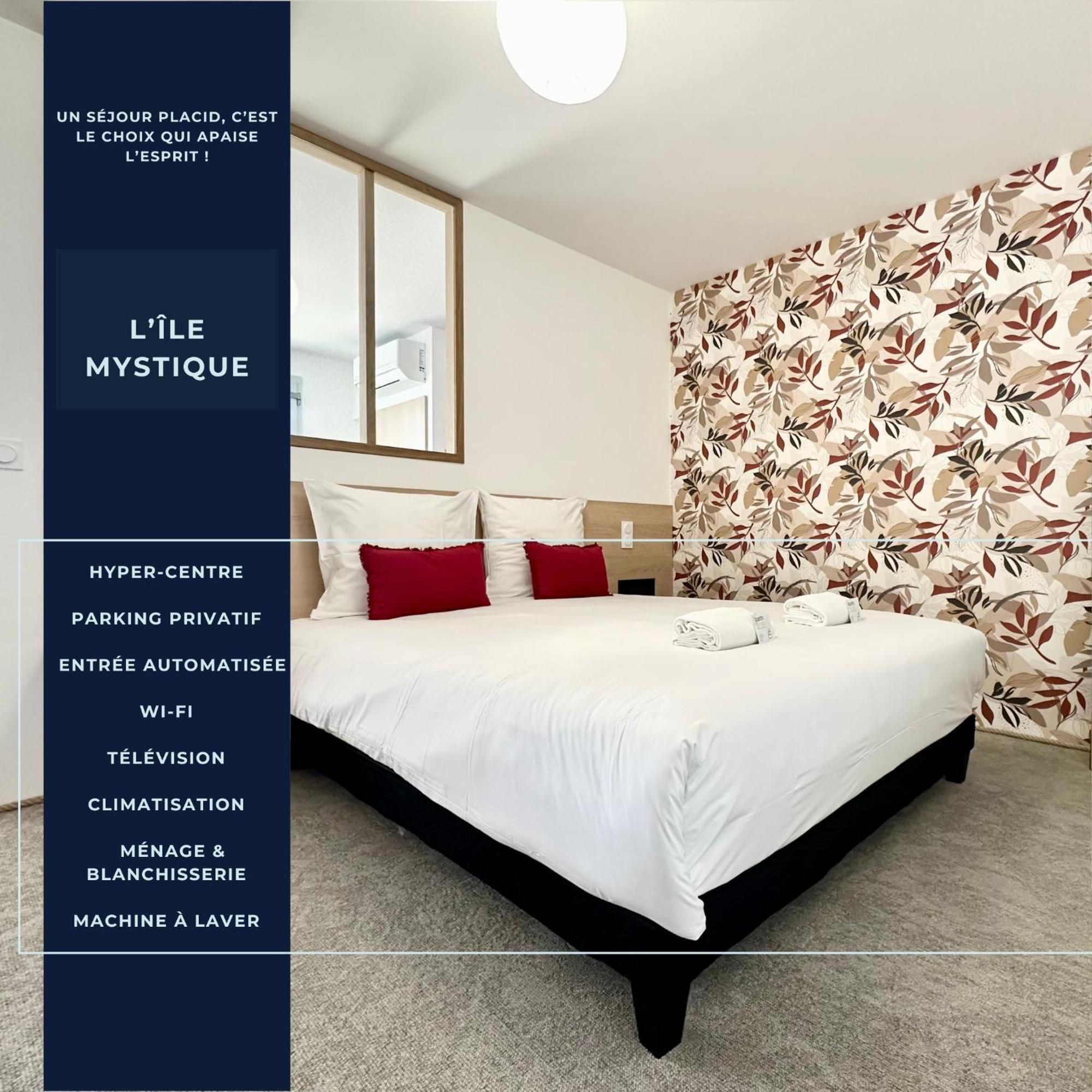 L'Ile Mystique - Central - Parking Prive - Neuf - Clim 몽트드마르장 외부 사진